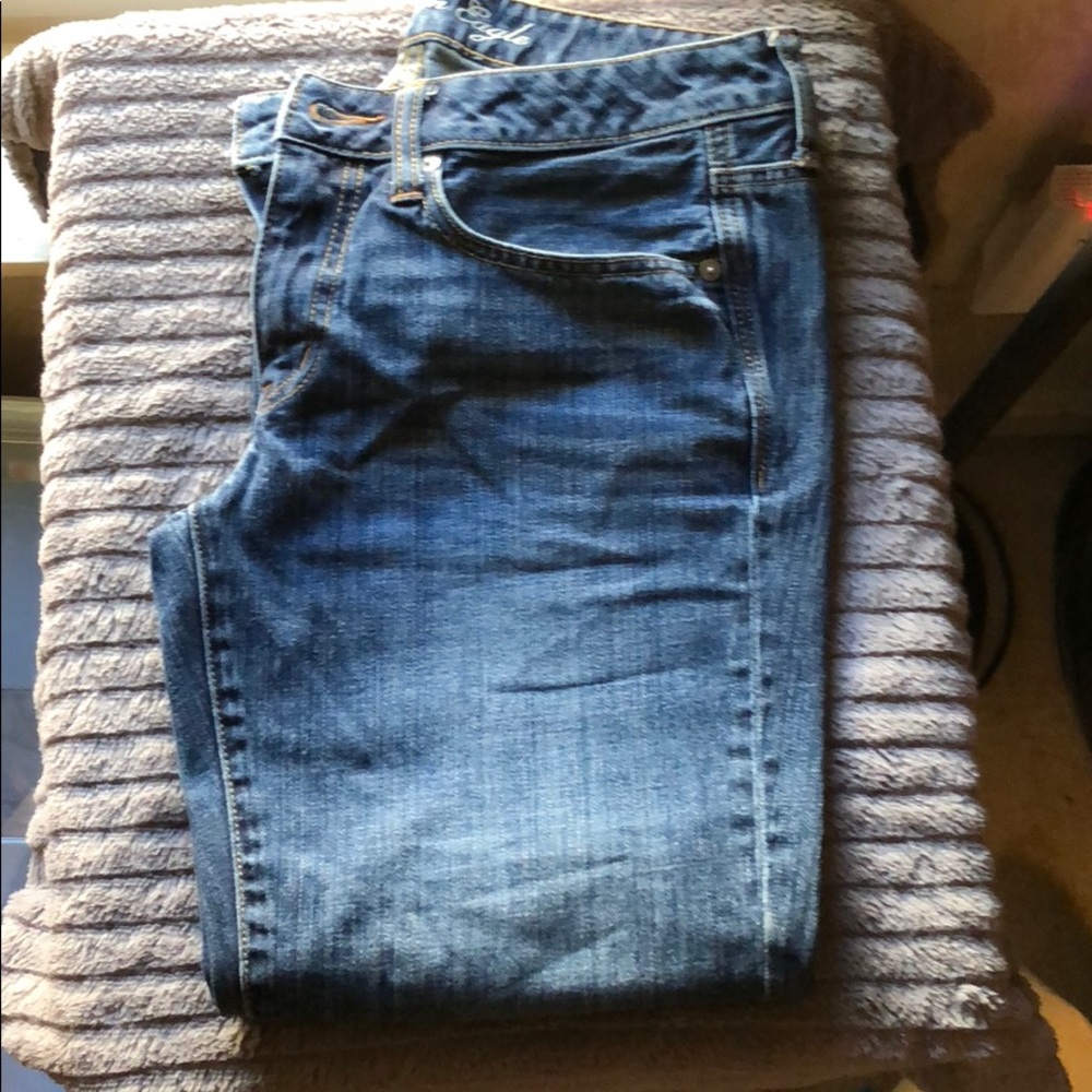 Women’s blue jeans